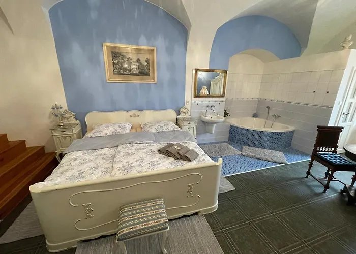 Privatunterkunft Dvouluzkovy Blue Grace Na Zamku
